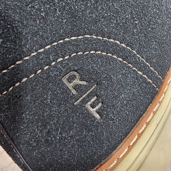 Reserved Footwear MENS SIZE 7.5 RF1207 Chukka Shoes Boots Navy Blue $118 - Picture 10 of 12